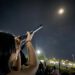 En el Parque Ana María Campos el pueblo marabino admiró el eclipse parcial