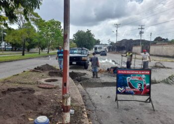 El alcalde Wilfredo Ordaz instruyó la ejecución de estos trabajos.