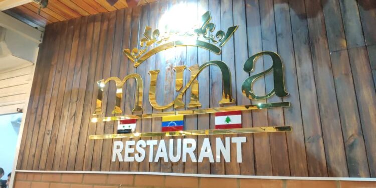El Restaurant de Muna es referencia de la comida Árabe en Maturín.