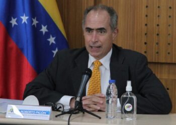 Roberto Picón, rector del Consejo Nacional Electoral (CNE).