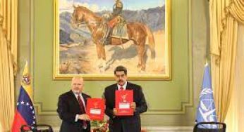 Venezuela y CPI firman acuerdo de cooperación entre ambas partes