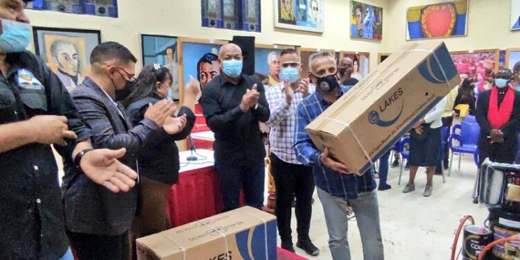 GDC realiza donación de materiales de construcción 1 GDC realiza donación de materiales de construcción