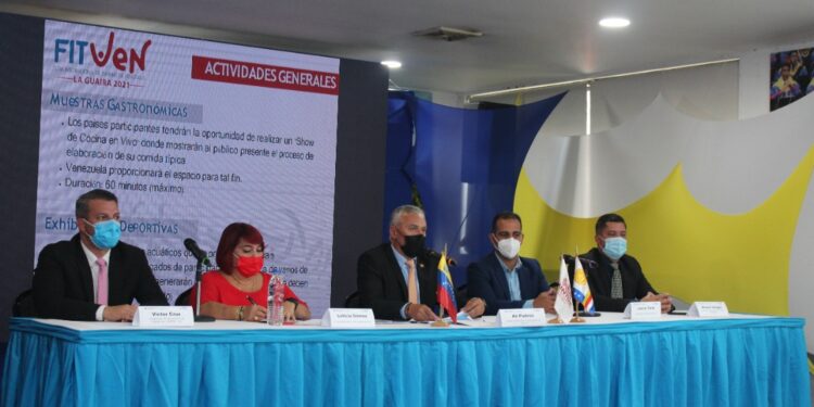 Ministerio de Turismo presentó campaña promocional de la FITVEN 2021 1 El encuentro estuvo encabezado por el Ministro de Turismo Alí Padrón en compañía del Gobernador José Alejandro Terán y demás autoridades.