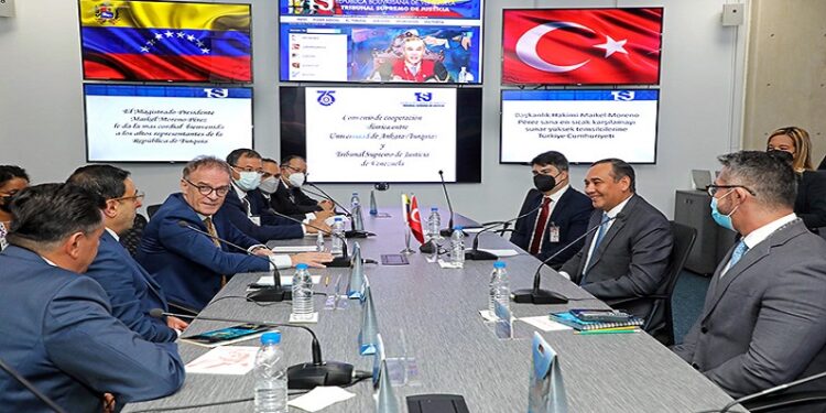 TSJ fortalece cooperación bilateral con representantes de Turquía 1 TSJ fortalece cooperación bilateral con representantes de Turquía
