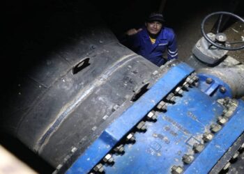 Culminada reparación de tubería de aducción principal del Sistema Tuy III