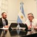 Presidente de Argentina llama al diálogo para encarar el “escollo” de acordar con el FMI 9 alberto telefono fmijpg