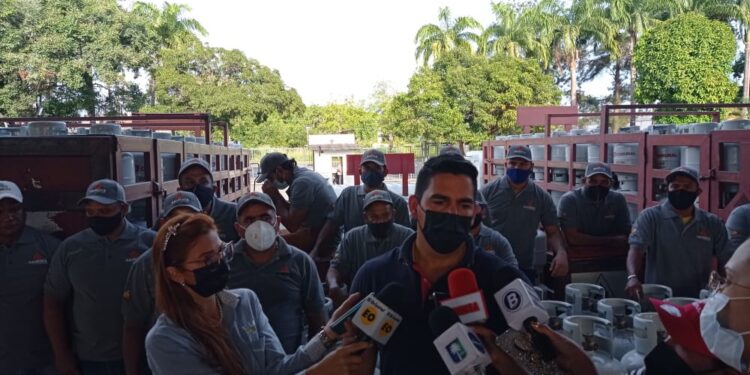 El presidente de Gasmaca, Marcel Salazar, aseguró que los cilindros dañados serán restituidos por completo