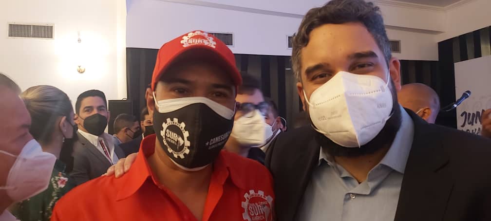 Ernesto Luna y Ana Fuentes promueven la confianza con empresarios en pro del desarrollo económico en Monagas 2 empresarios julio y nico