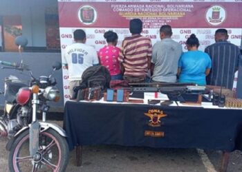 Detenidos integrantes de la banda "El Chaci"