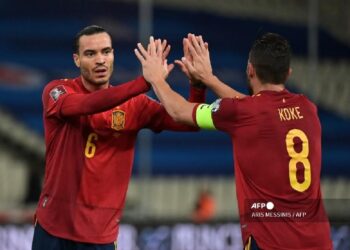 seleccion de espana eliminatorias a qatar 1 0