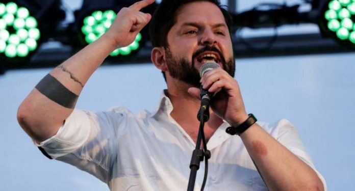 Candidato a la presidencia de Chile, Gabriel Boric