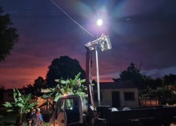 La reparación del alumbrado beneficiará a la comunidad