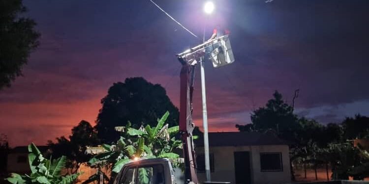 MSV inicia trabajos de electricidad e iluminación en Monagas 1 La reparación del alumbrado beneficiará a la comunidad