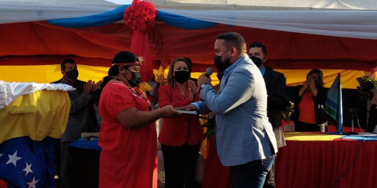 Juramentado Daniel Monteverde como alcalde del municipio Cedeño en Monagas 1 Daniel Monteverde alcalde electo del municipio Cedeño en Monagas.