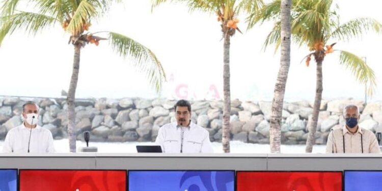 El Presidente Nicolás Maduro formó parte de la clausura de La Fitven 2021.