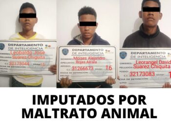 Jóvenes agresores de Maturín.