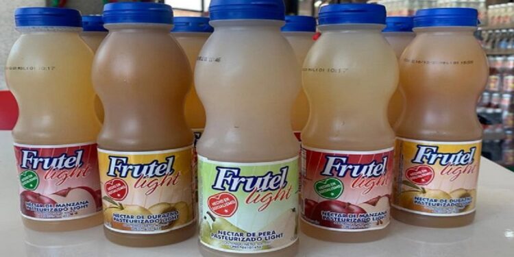 Lara: planta Hugo Chávez de Lácteos Los Andes sigue avanzando en su producción 1 Avanzan en la producción de jugo Frutel Ligth