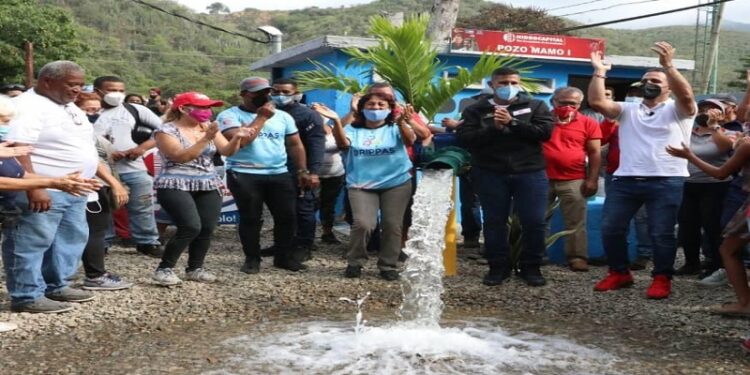 Reactivado pozo de agua Mamo en La Guaira para beneficiar a más de 17 mil familias 1 Más de 17 mil familias serán beneficiadas con esta acción ejecutada por el gobernador Terán e Hidrocapital.
