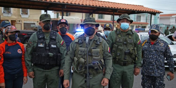 Monagas: Despliegan 140 funcionarios de seguridad en Las Cocuizas 1 General de división (EjB) Ernesto Edmundo Pérez Mota, comandante de la Zodi 52 Monagas.