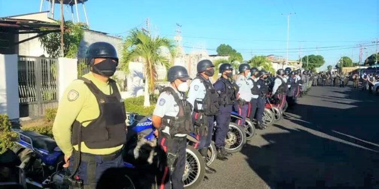 134 funcionarios están desplegados en la parroquia Boquerón.