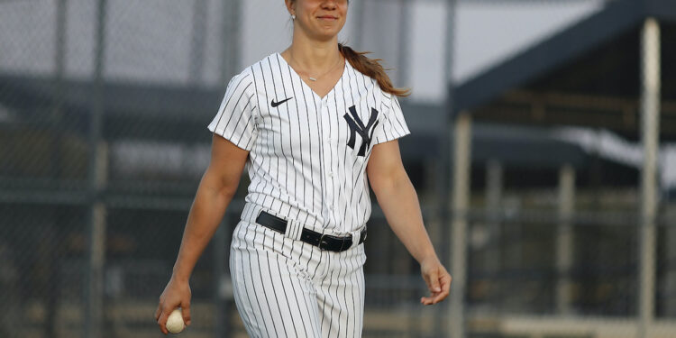 Primera Mujer Manager, y la tendra Yankees de Nueva York 1 2020 RACHEL BALKOVEC
