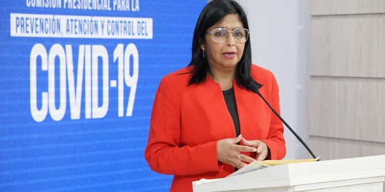 Delcy Rodríguez insta a la población a continuar vacunandose 1 Delcy Rodríguez insta a la población a continuar vacunandose