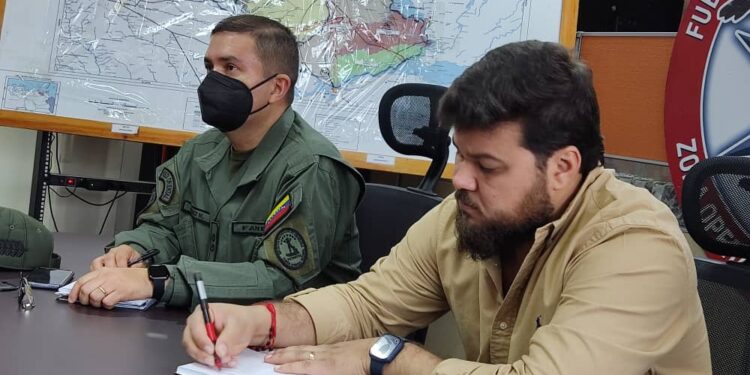 Gobernador Luna y Comandante de la Zodi sostuvieron reunión con representantes de E/S en Monagas 1 Reunión para afinar detalles
