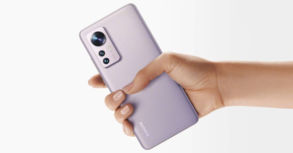 Xiaomi 12 violeta