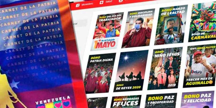 Conoce los bonos del Sistema Patria que comenzaron a entregar desde el #1Ene 1 bono guerra econocmica