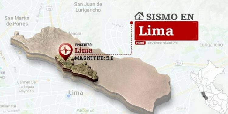 Capital de Perú registró este viernes un sismo de 5,6 1 Las autoridades no reportaron daños ni fallecidos