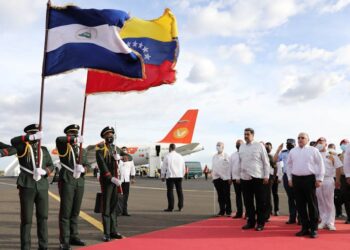 presidente nicolas maduro arriba a nicaragua para participar en la toma de posesion de daniel ortega 92314