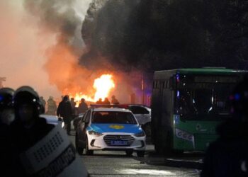 Las protestas se deben al aumento del gas