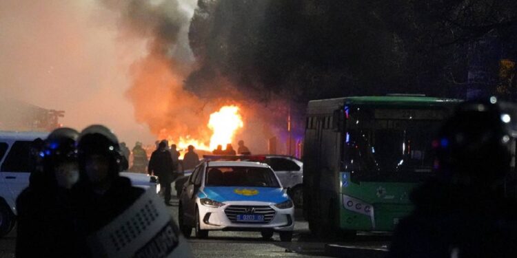 Las protestas se deben al aumento del gas