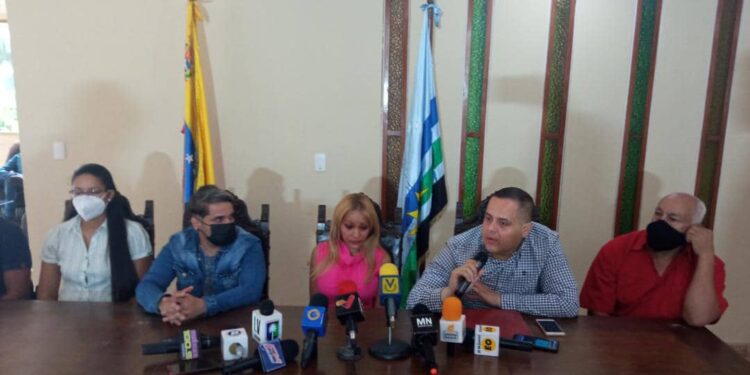 Junta de carnaval de Maturín 2023, presidida por Andrés Silva.