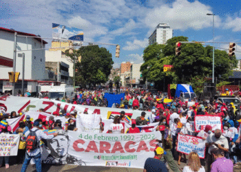 Venezolanos marcharon por el 4F en Caracas