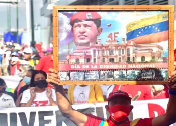 Movilización en Caracas conmemoró rebelión cívico-militar del 4F