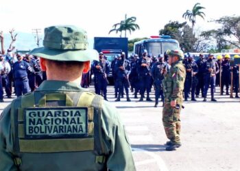 Más de 13.600 funcionarios de la GNB están desplegados en todos el país.