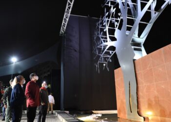 Inaugurada la plaza de la Rebelión Antiimperialista