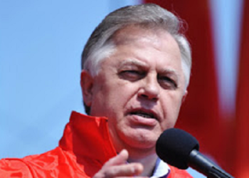 "El régimen gobernante de los oligarcas nazis en Ucrania”, dijo el secretario del Partido Comunista de Ucrania