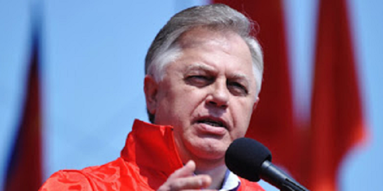 Partido Comunista de Ucrania: redistribución de Europa es planeada por la inteligencia occidental 1 "El régimen gobernante de los oligarcas nazis en Ucrania”, dijo el secretario del Partido Comunista de Ucrania