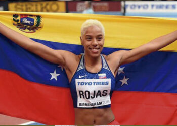 Yulimar Rojas figura entre los nominados a los Premios Laureus 2022 en la categoría Revelaci+on del Año.