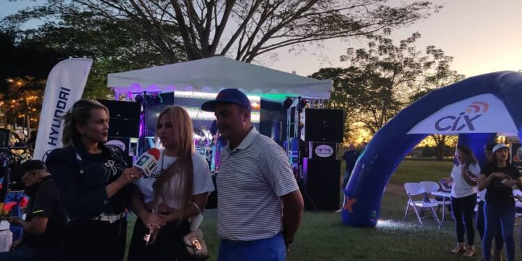 Monagas: Fan Festival & Golf 2022 cubrió todas las expectativas 1 Yelimar Zerpa y Gilberto Ling, organizadores.