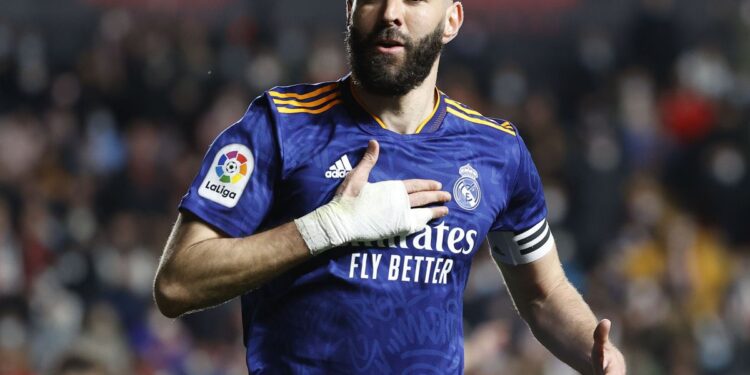 Karim Benzema, el 19º esta temporada para el francés en LaLiga.