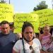 Venezolanos y cubanos protestaron por visas en frontera de México y Guatemala 9 Protesta de venezolanos y cubanos por visas.