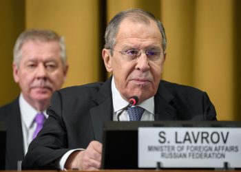 Serguei Lavrov,  ministro de Exteriores ruso.