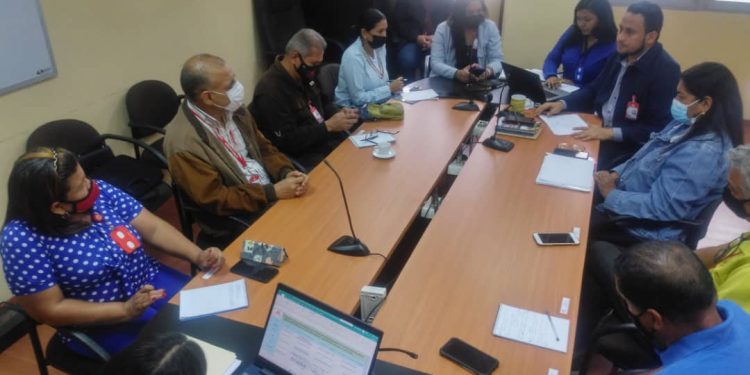 AN promoverá la difusión de las leyes Indígenas en todo el territorio nacional 1 Reunión para difundir las leyes de la comunidad indígena en el país