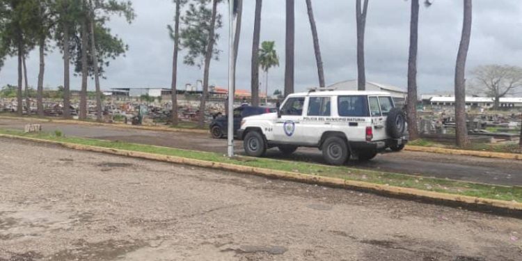 Ana Fuentes activó patrullaje de seguridad en el cementerio de Maturín 1 IMG 20220330 WA0012