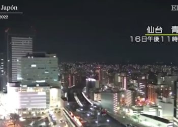 Terremoto de magnitud 7,3 sacude noreste de Japón