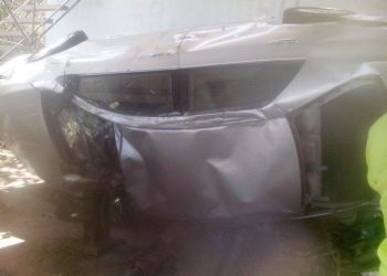 Muere hombre en aparatoso accidente de tránsito