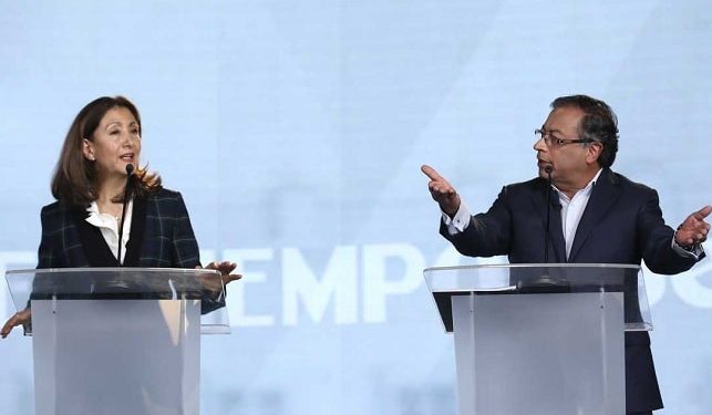 Fuerte disputa ante debate de los candidatos presidenciales en Colombia 1 Ambos candidatos causaron tendencia ante debate presidencial